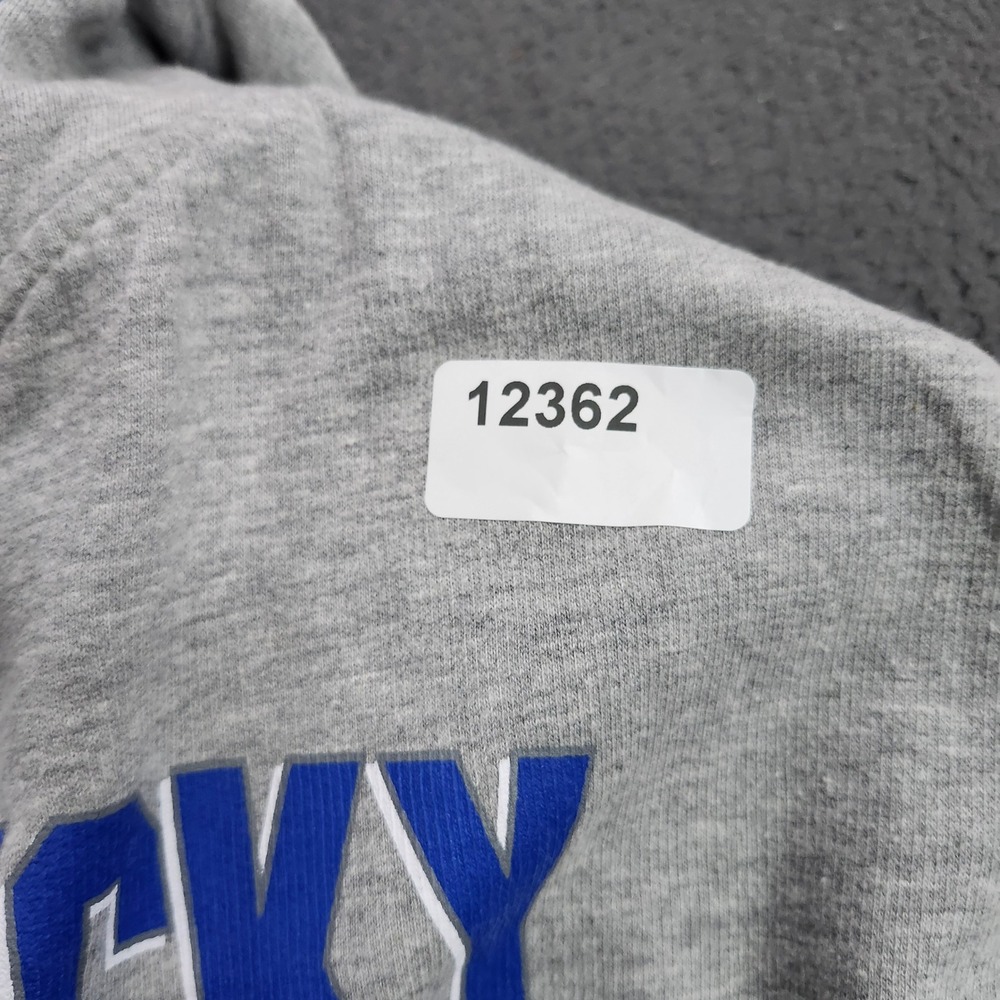 Kentucky Wildcats Hoodie Gray Full Zip Creative Apparel Concepts XL - Picture 7 of 7